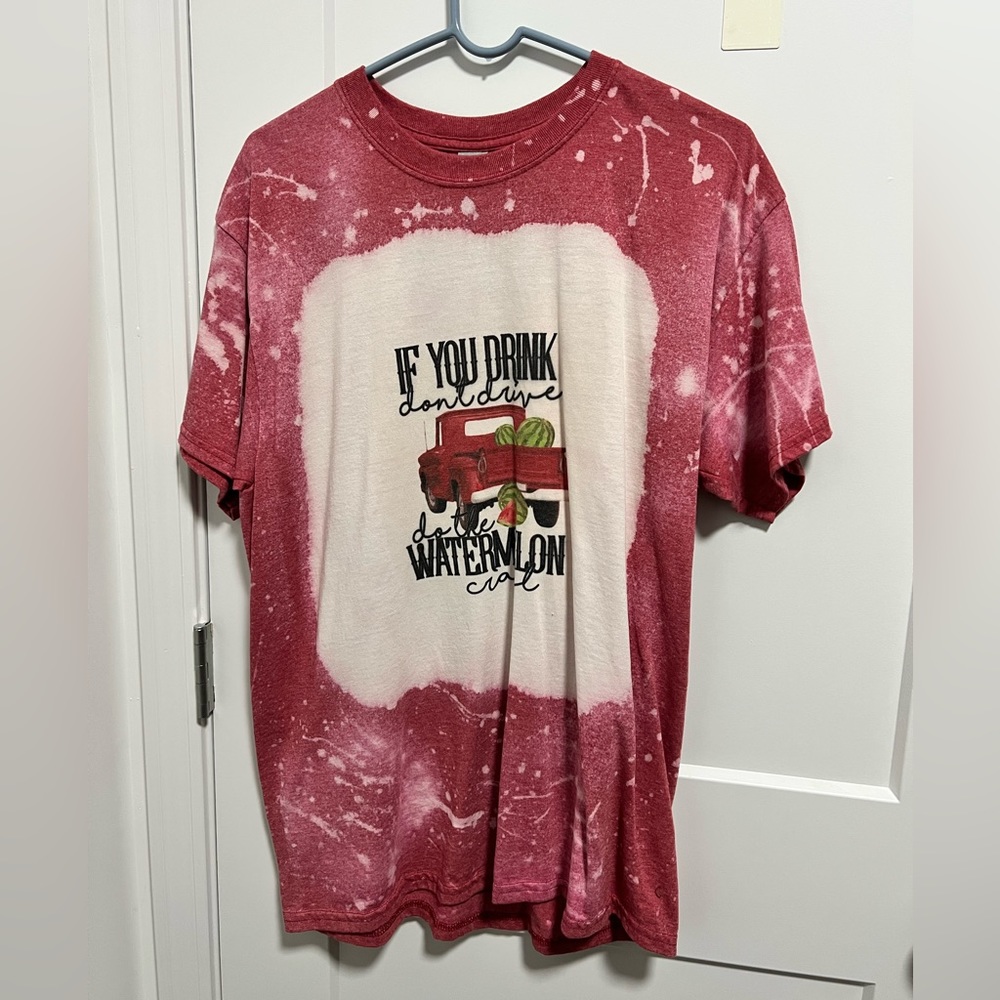 Bleached shirt